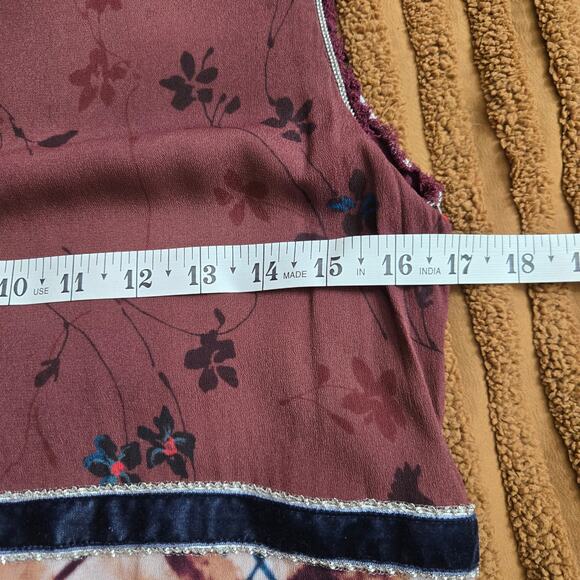 ZARA Womens Limited Edition Holiday Maximalist Mixed Media Empire Waist Dress S - Picture 11 of 12